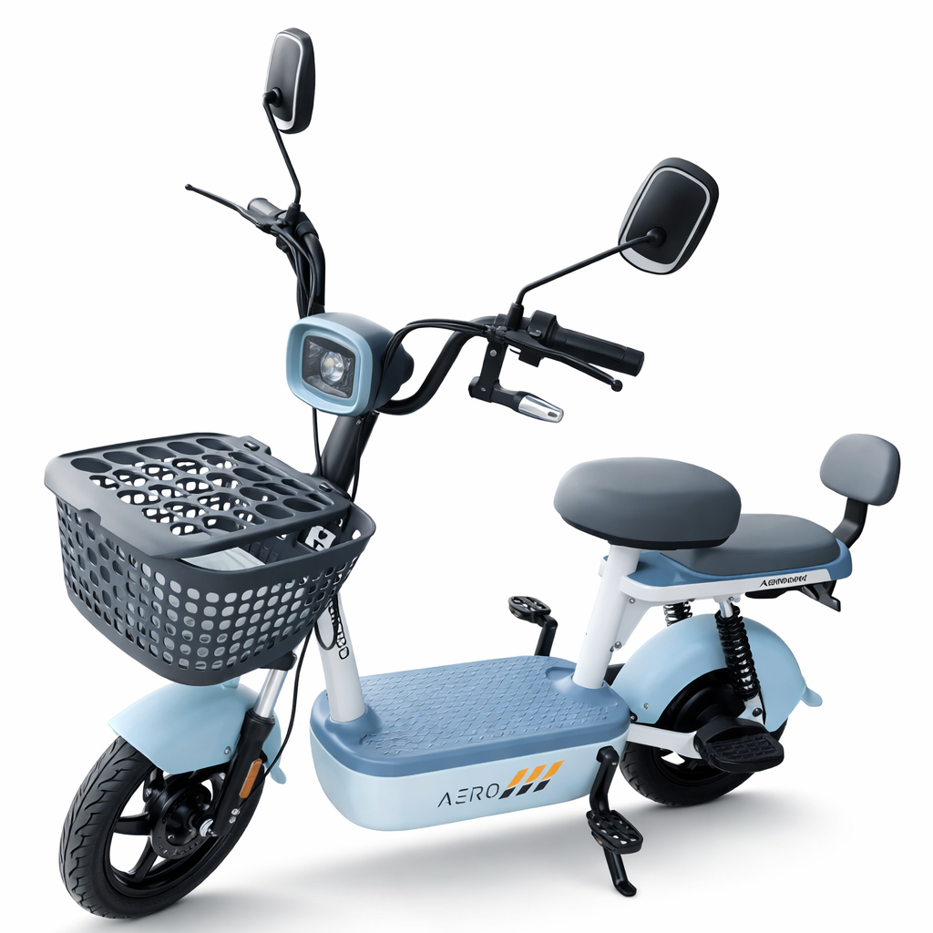 Aero Genius Electric Scooter With Pedals