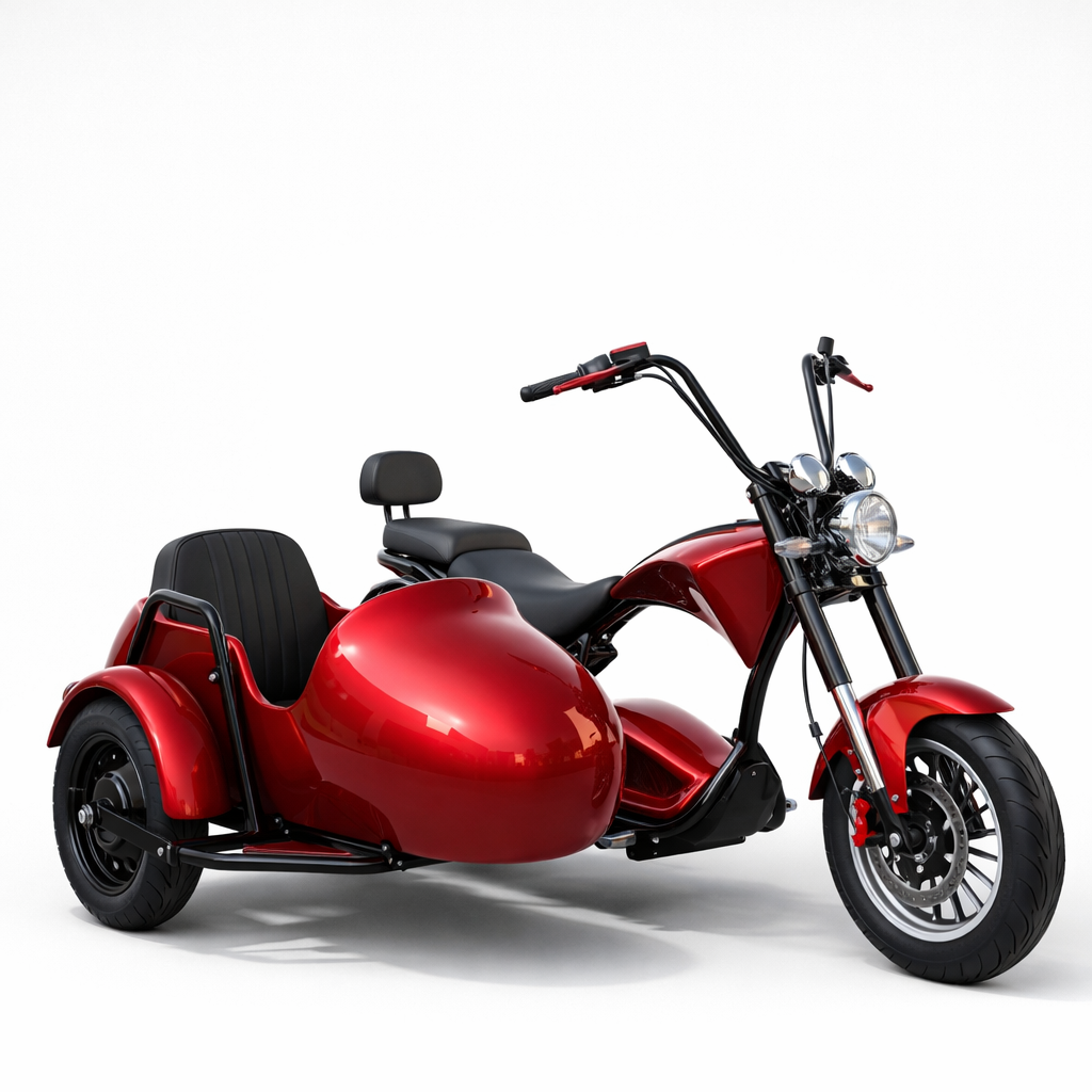 Aero Twin Plus Electric Sidecar Scooter